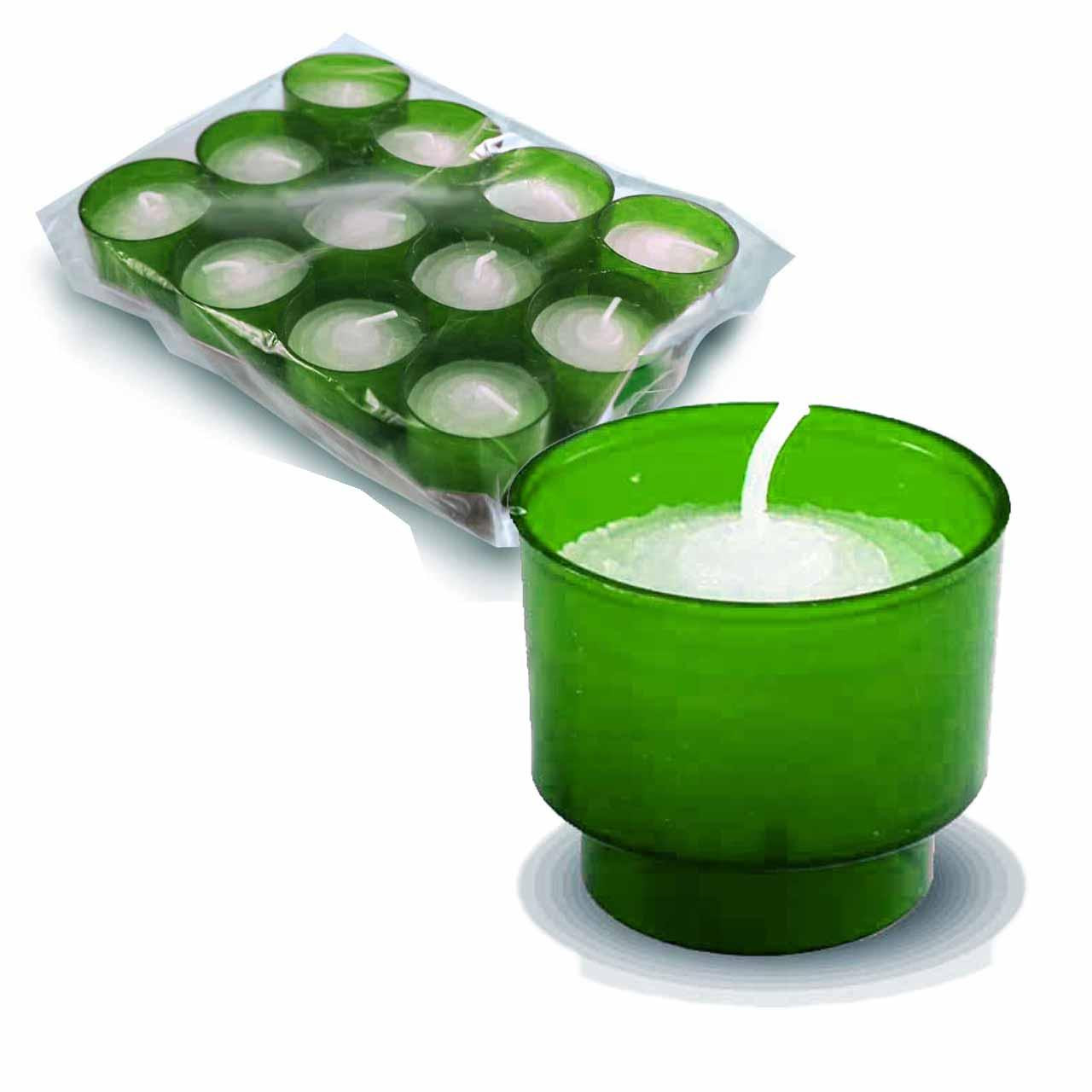 CA 4HR Disposable Green EZ-Lites/Package of 12