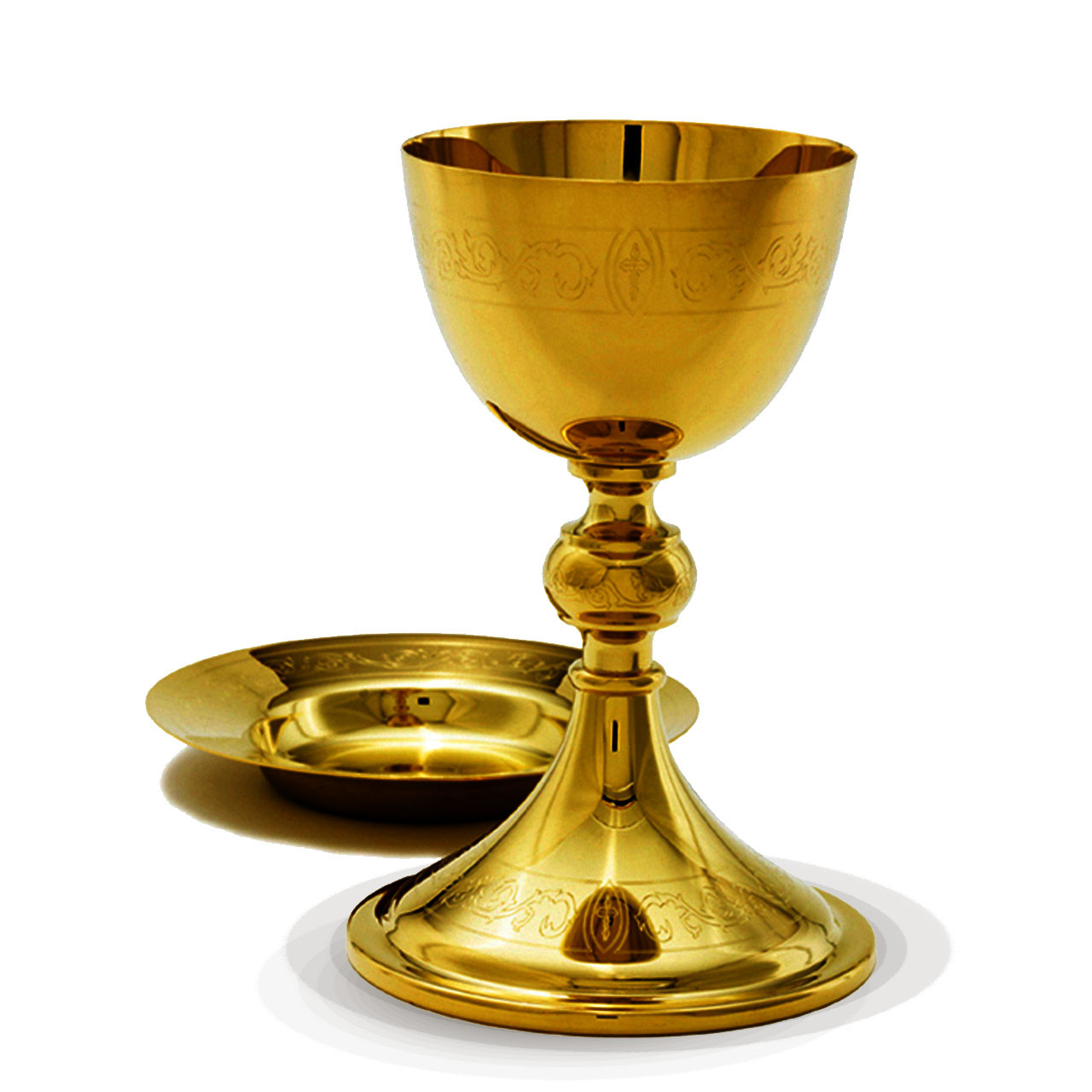 A-2013G 12oz Gold Chalice and Well Paten