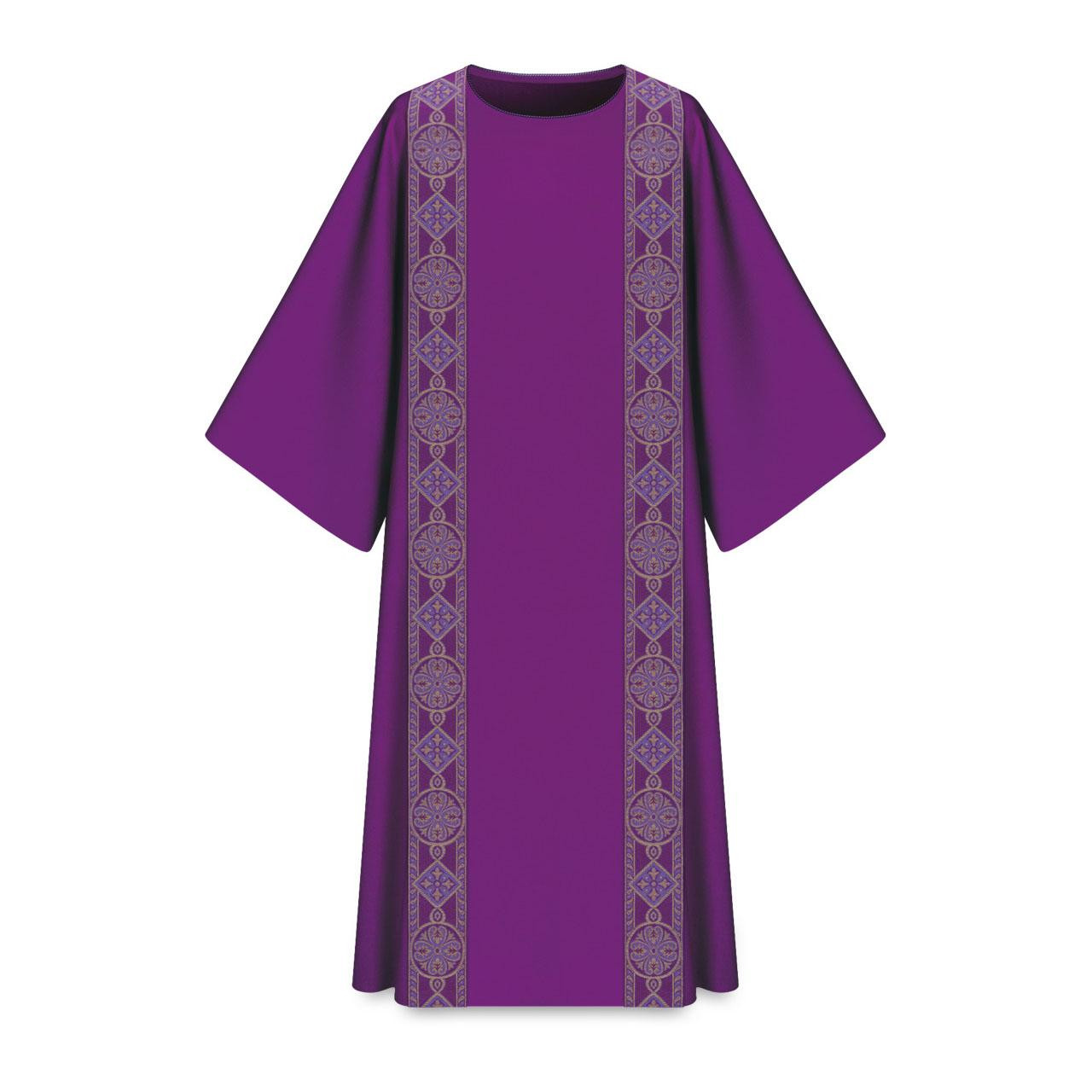 7-5149 Dalmatic in Purple Dupion