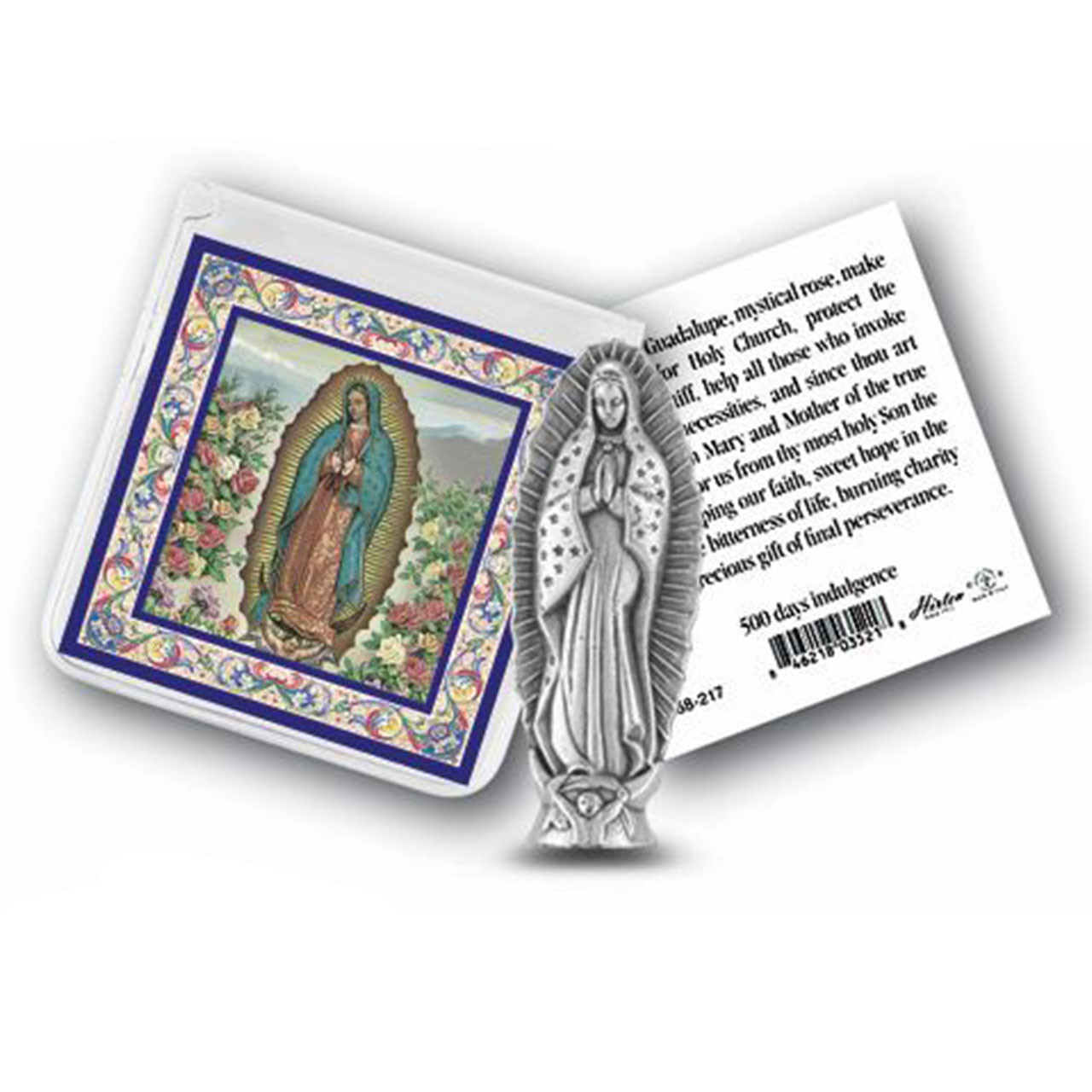 Mini Our Lady of Guadalupe Statue