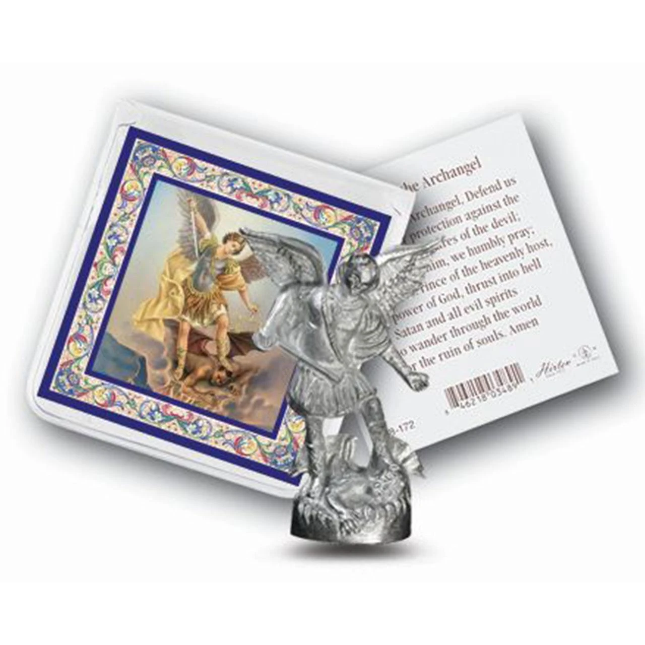 Mini Saint Michael the Archangel Statue
