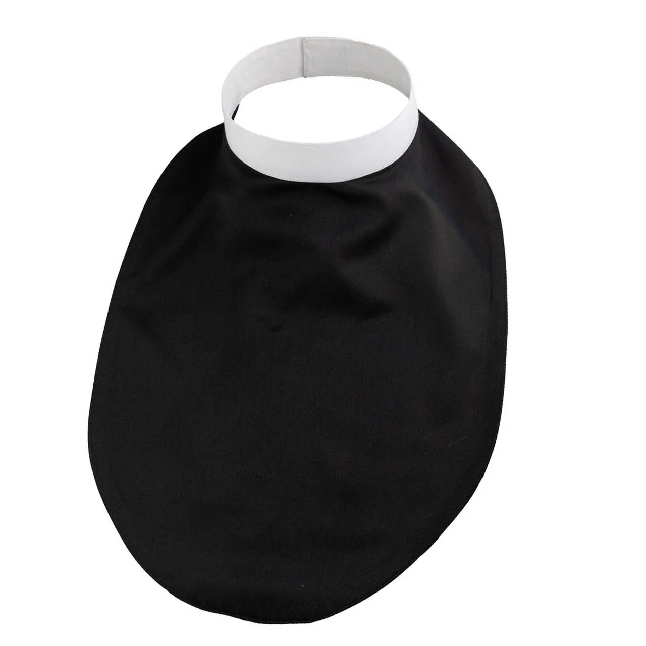 White Full Collar Mini Shirt Front from MDS