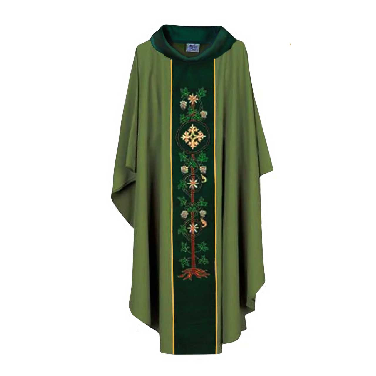 Tree of Life Hand Embroidered Chasuble from MDS