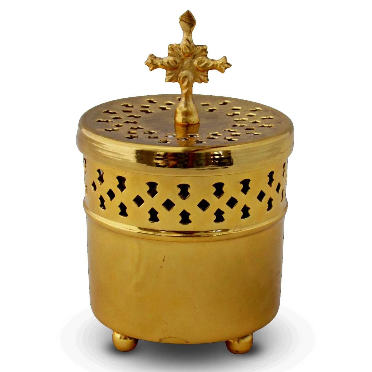 456 Brass Home Incense Burner