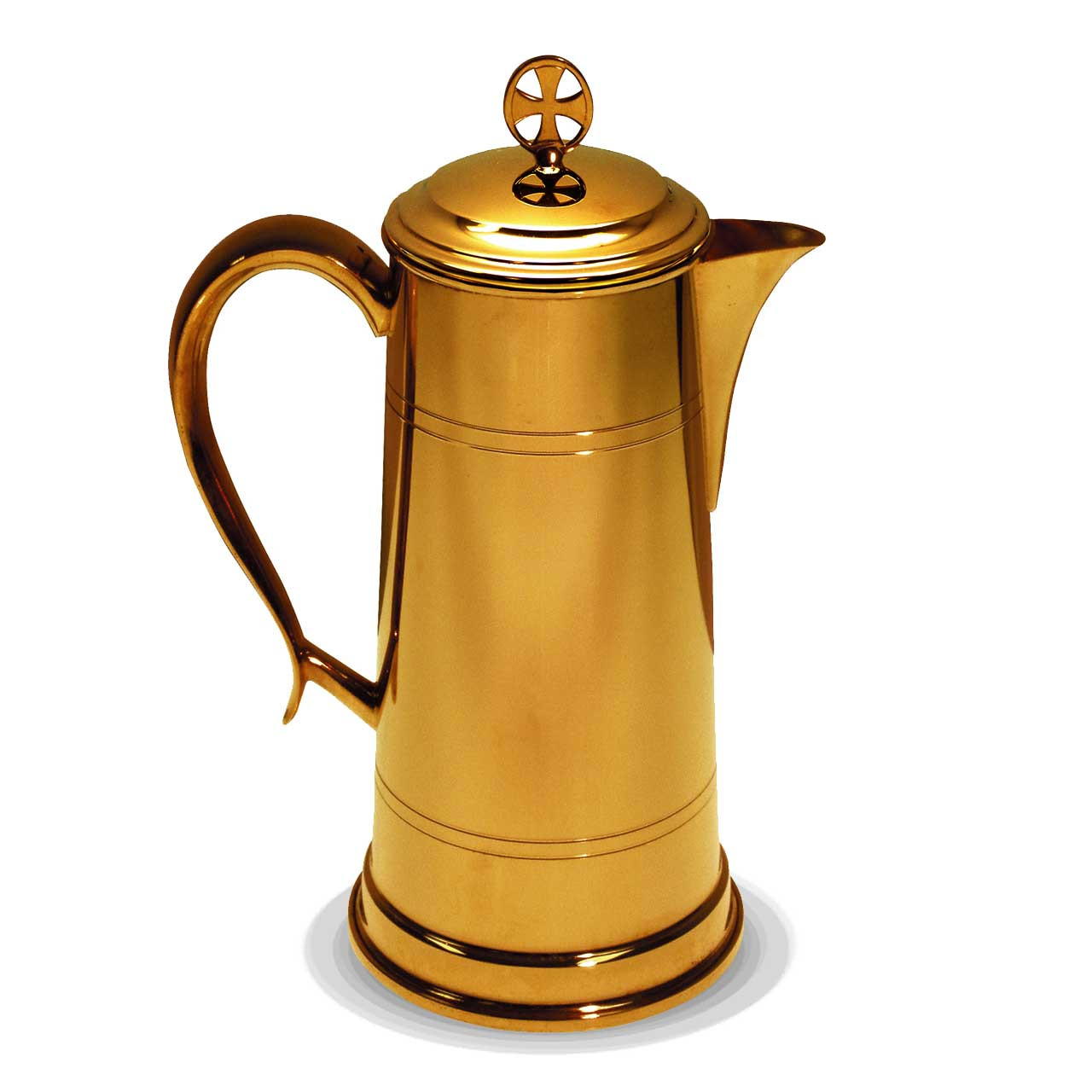 K311 24K Gold Plate Flagon 48oz