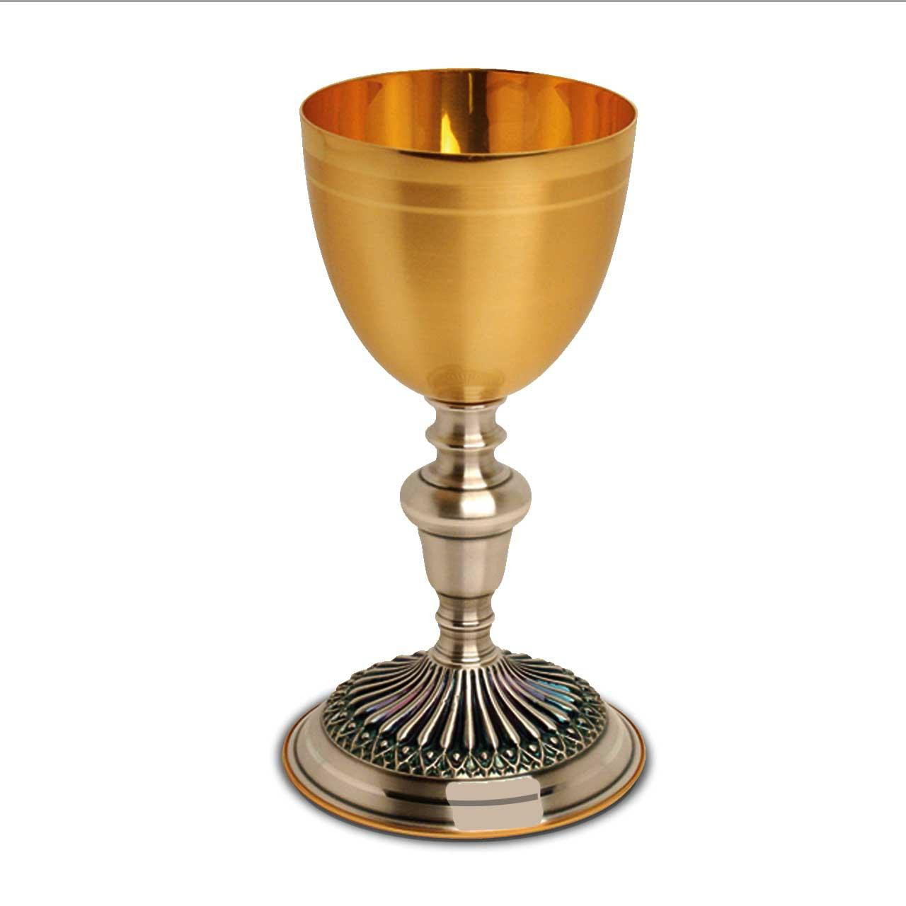 K928 Gold Plate and Silver Oxide Chalice