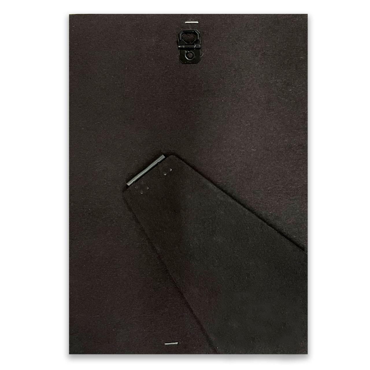 Back of the Our Pastor Wall Plaque with hanging hook and easel stand for tabletop display