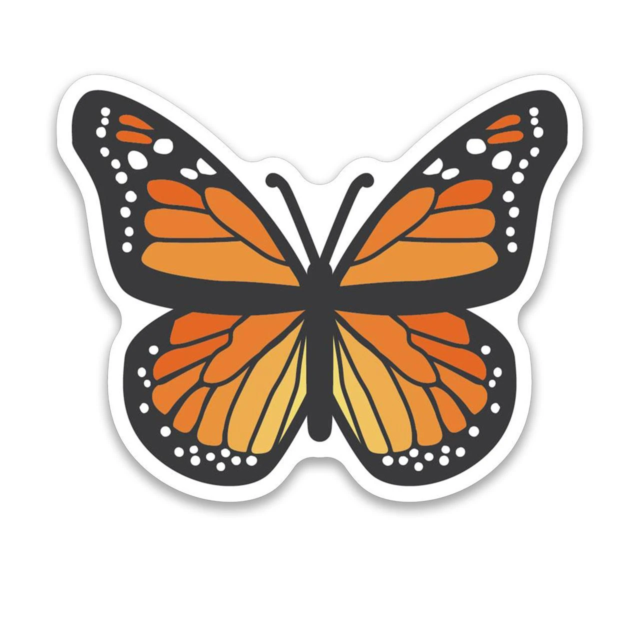 Vinyl Monarch Butterfly Sticker