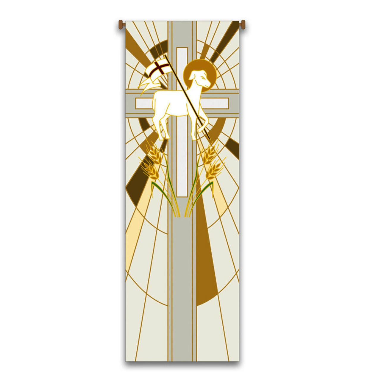 7511 Lamb of God Banner Digitally Printed