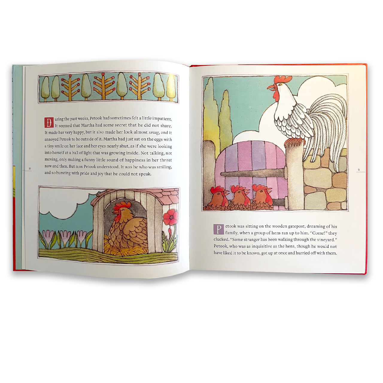 Inside pages Petook by Caryll Houselander & Art by Tomie dePaola