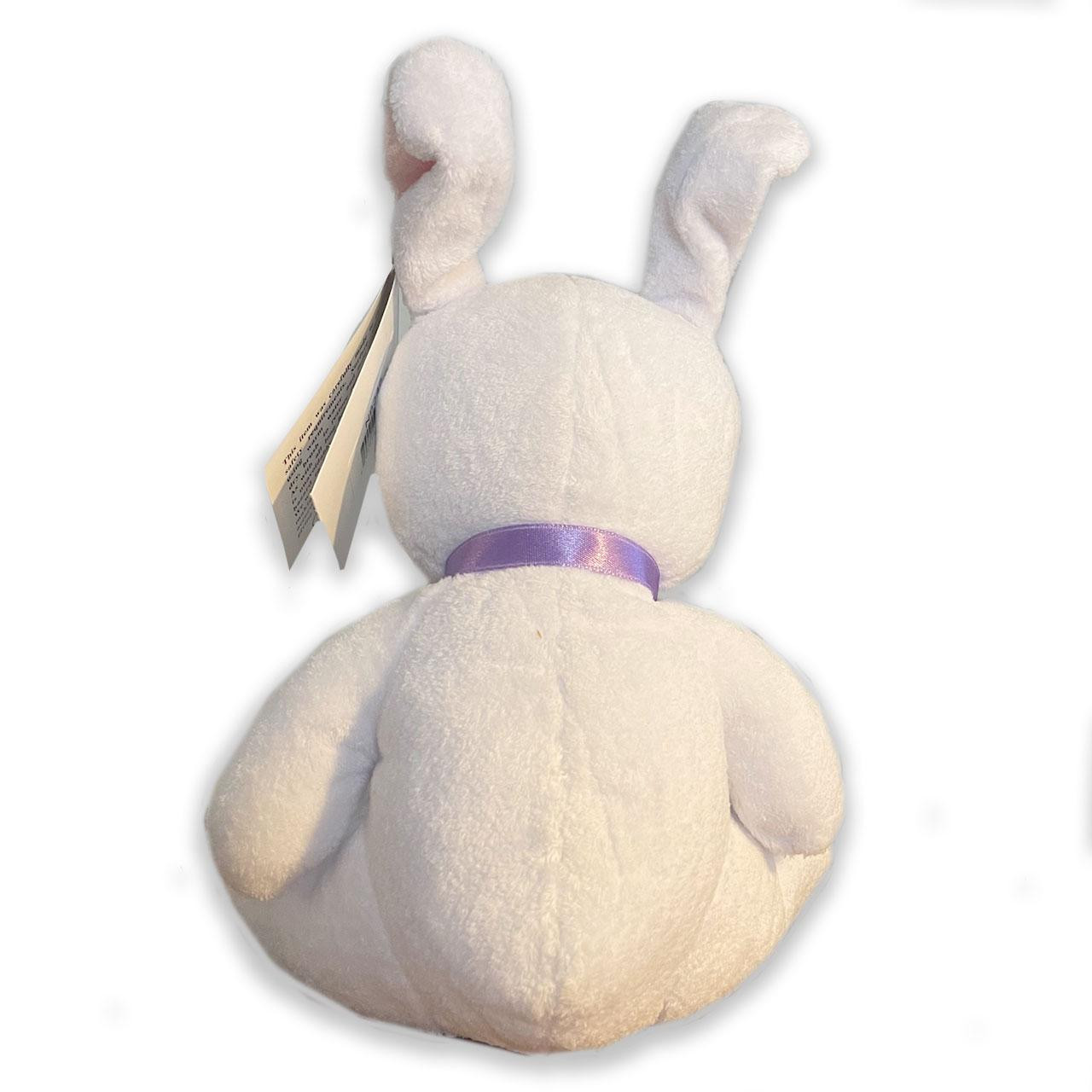 Back of the Plush Easter Rabbit Rear  View