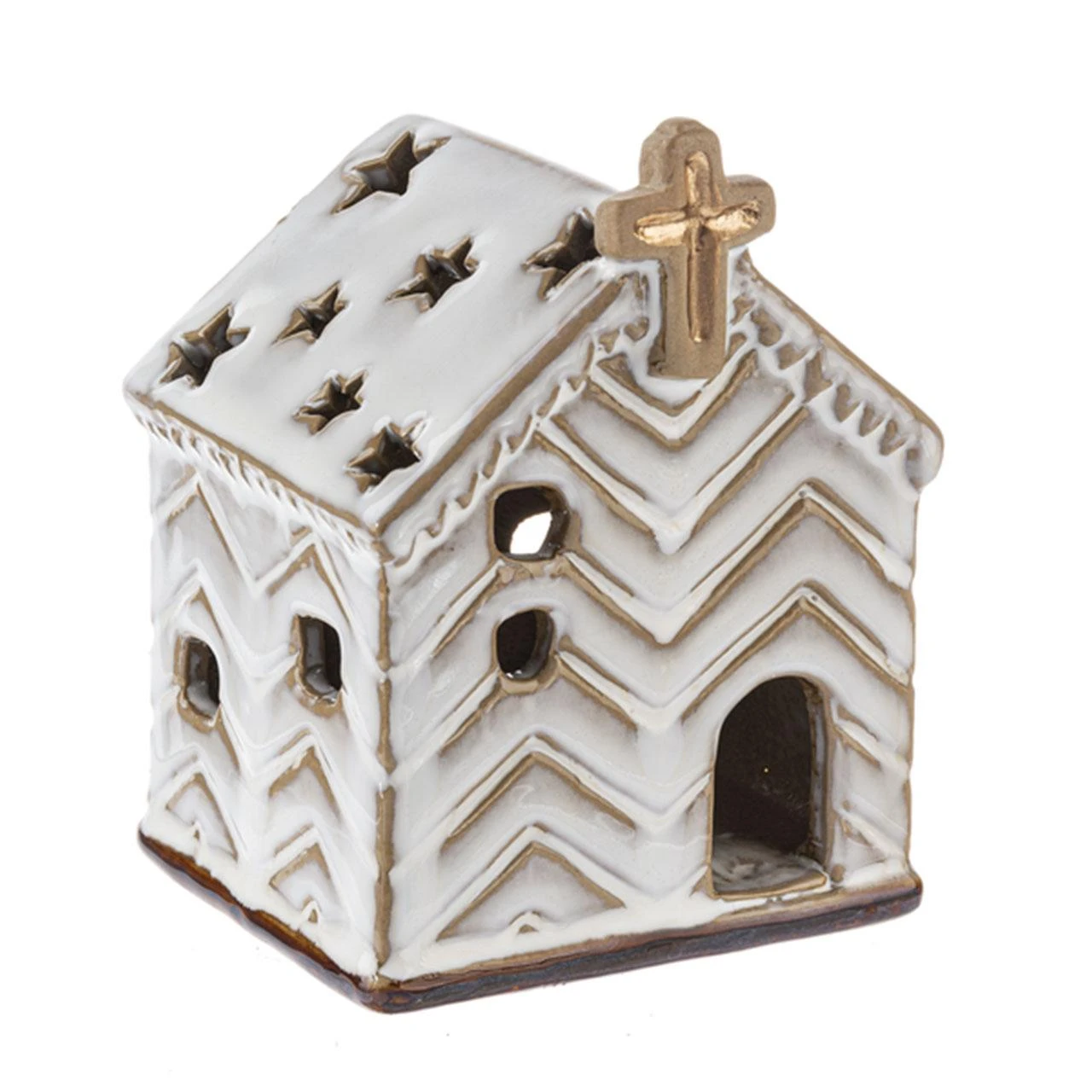 Small LED Ceramic Church