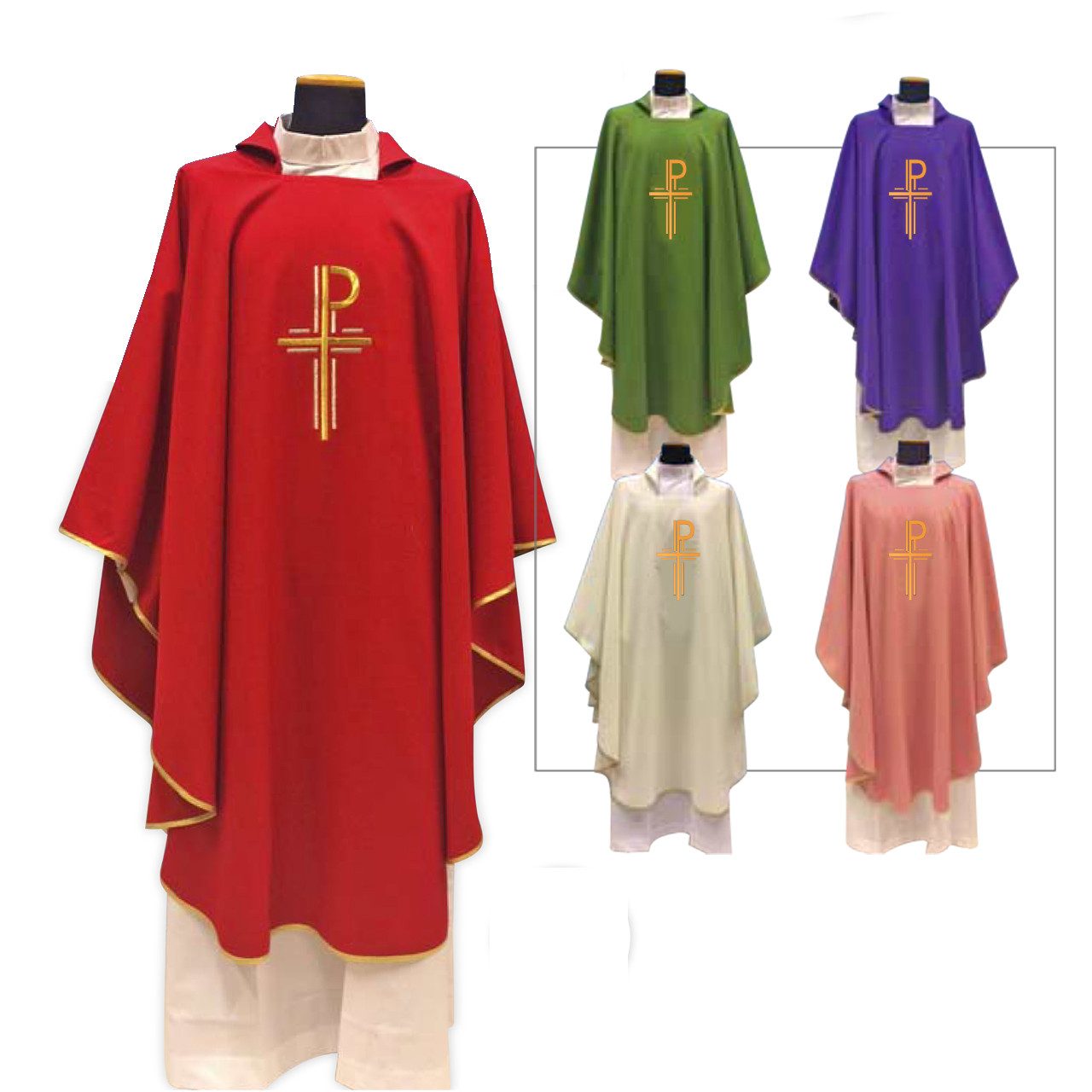 633 Chasuble in Assisi Fabric