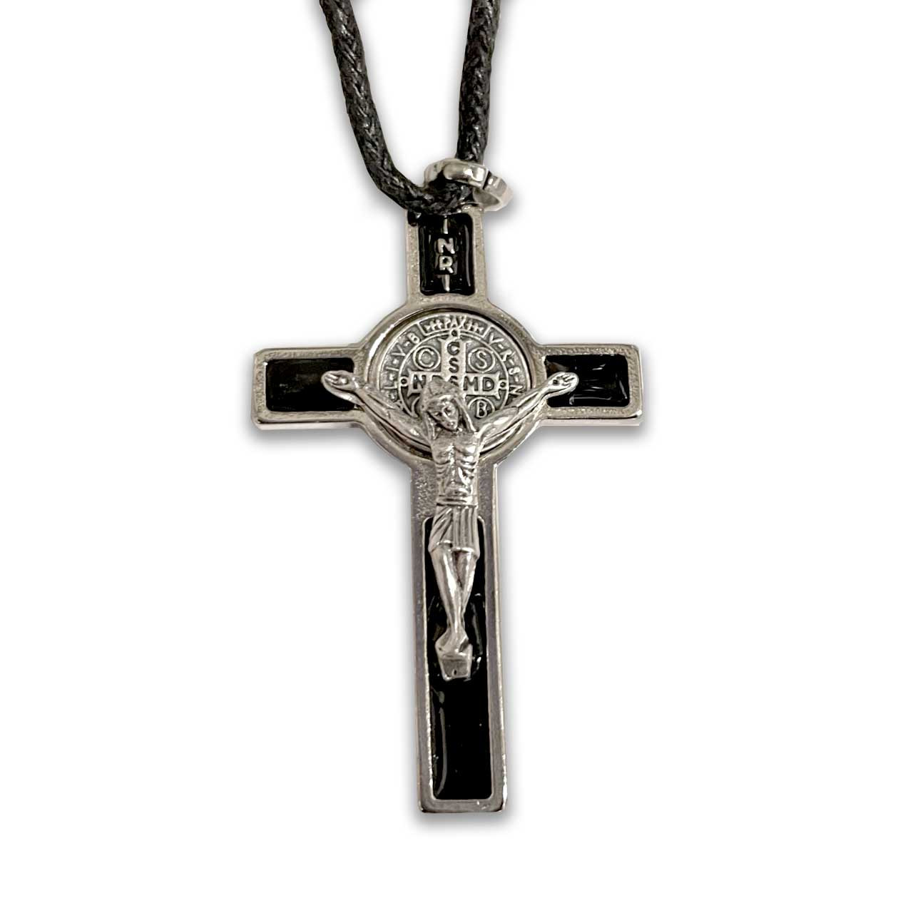 2" St. Benedict Cross on 27" Cord