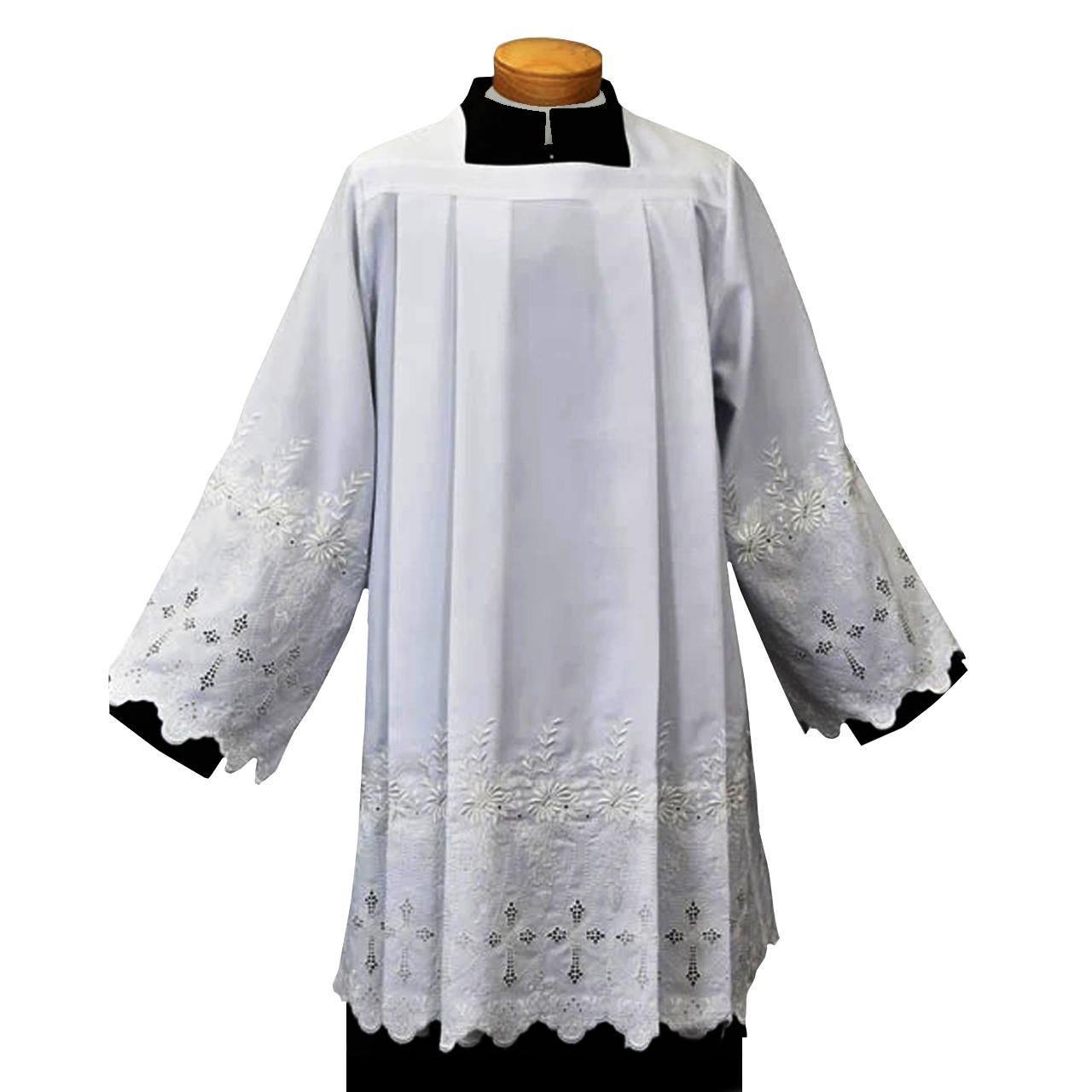 1899 Washable Easy Care Surplice with Embroidery