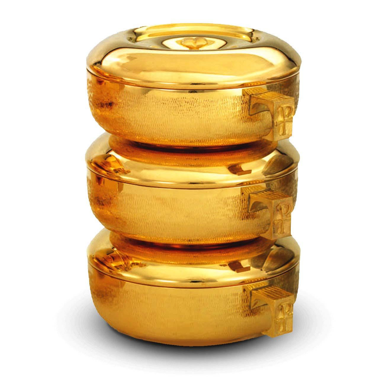 451G Stacking Ciboria 3pc Set