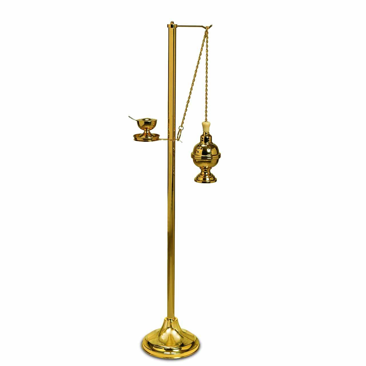 K156 Censer Stand Brass