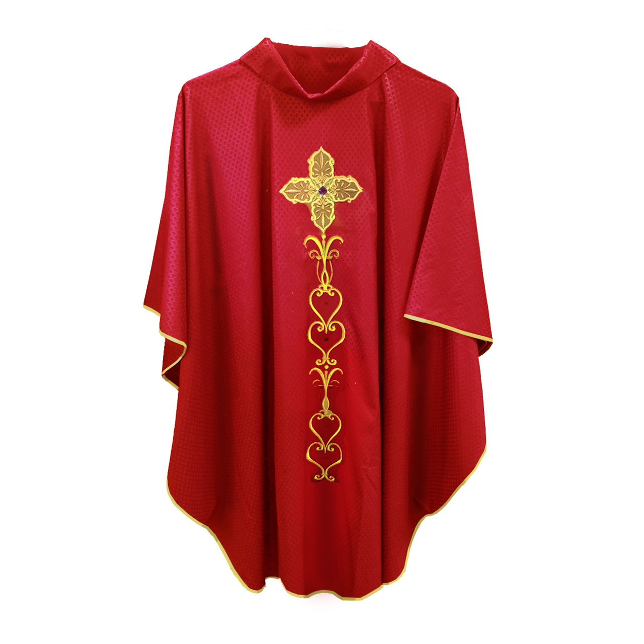 65/018355 Lightweight Chasuble in Polyester Red
