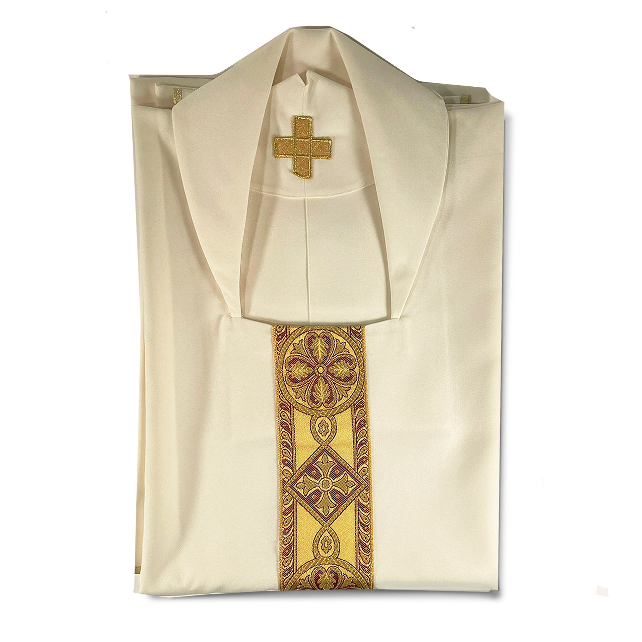 50/GAL001 Chasuble in Venaus Ivory