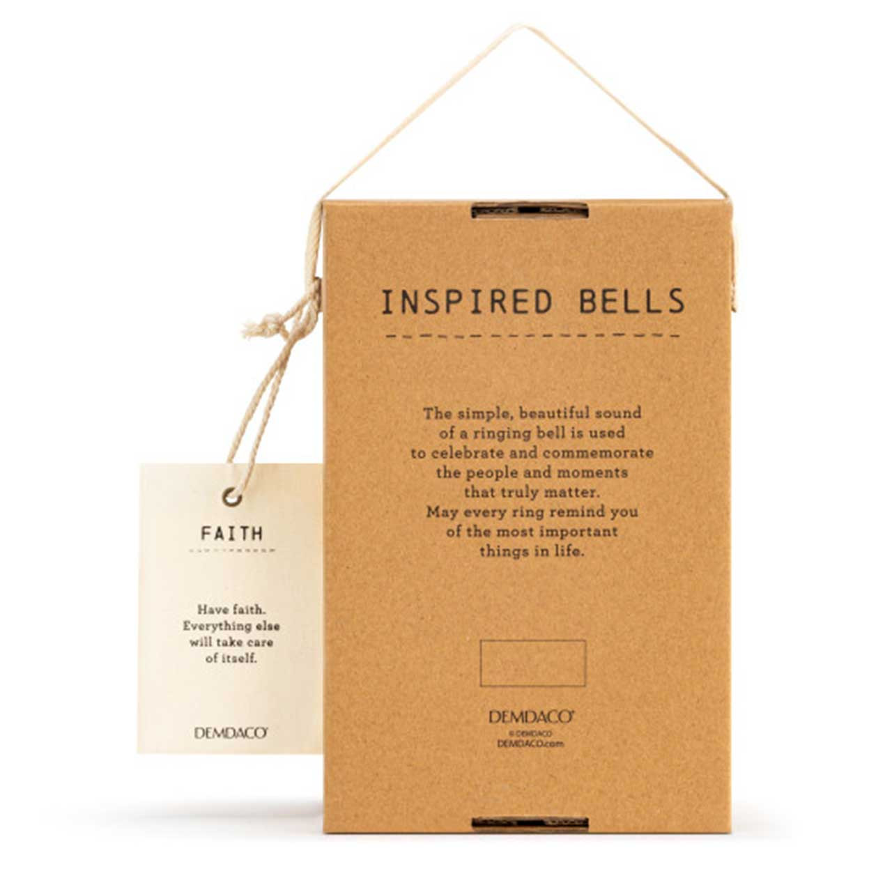 Back of the Box for the Inspired Faith Bell