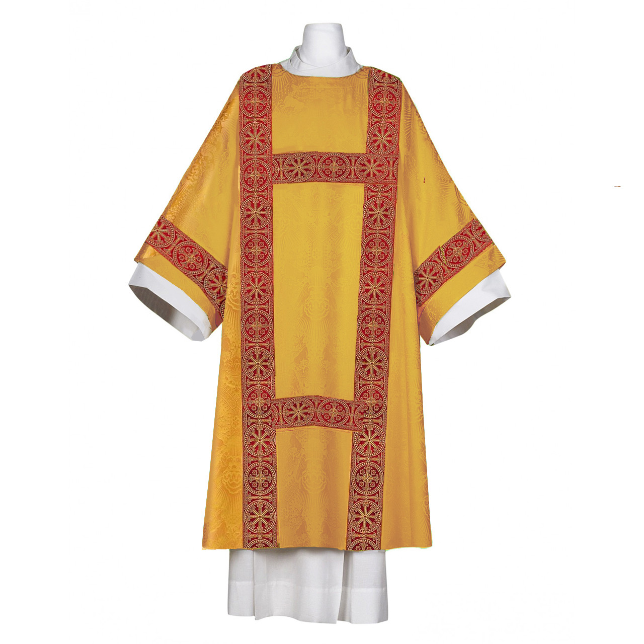 111-0914 Deerdamask Dalmatic Gold