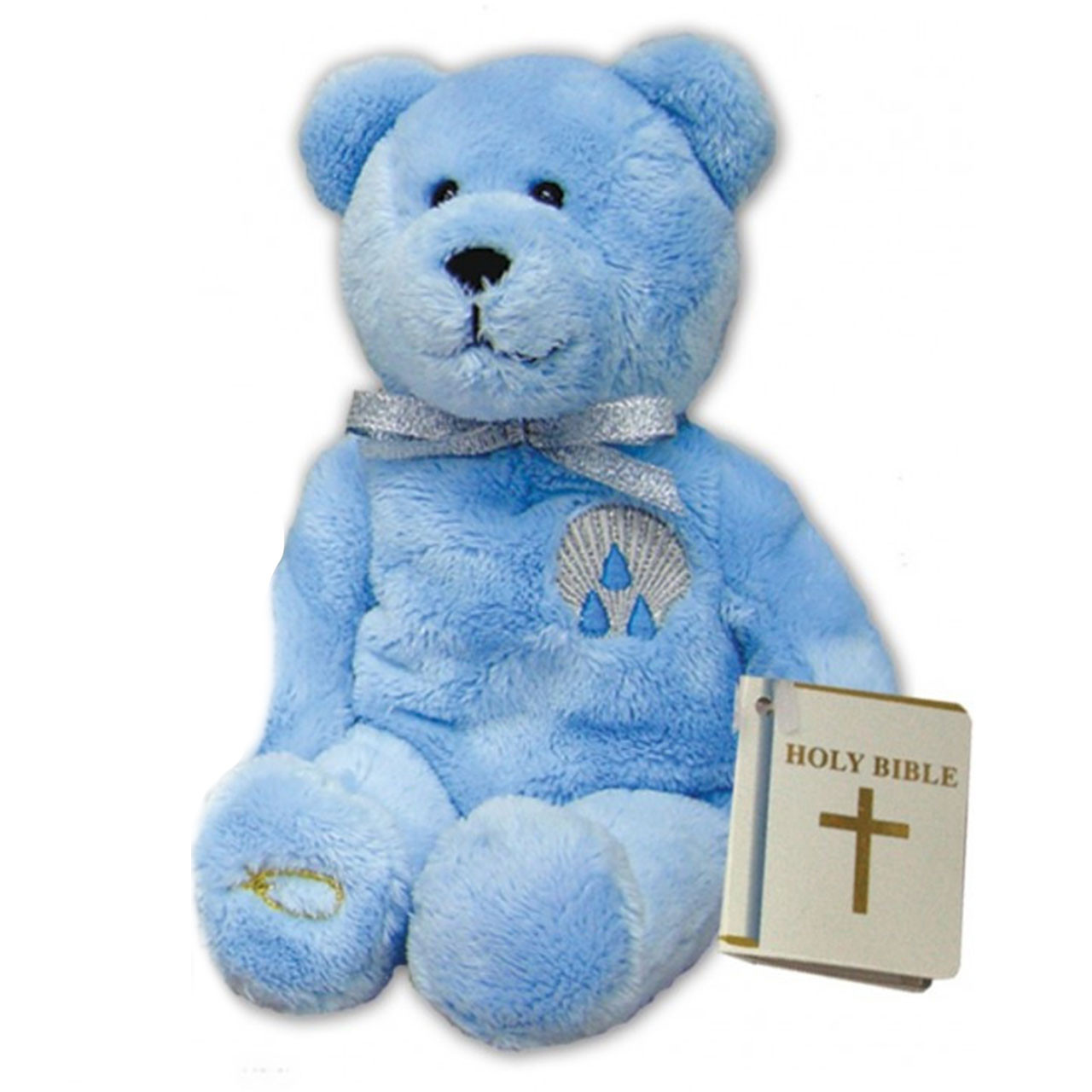 Blue Baptism Holy Bear