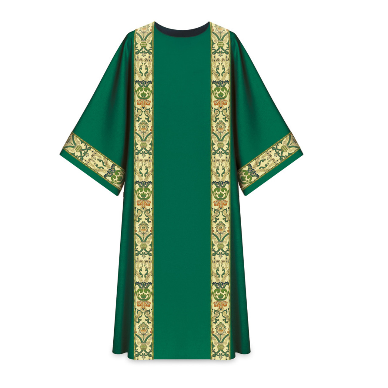 2749 Green Dalmatic in Dupion