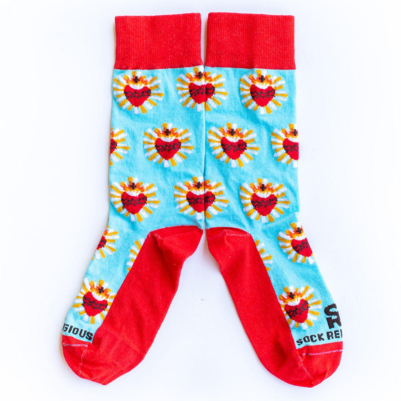 Sacred Heart of Jesus Socks Pair