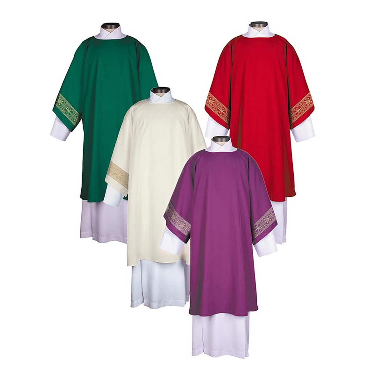 G4064 Gothic Dalmatic Set of 4