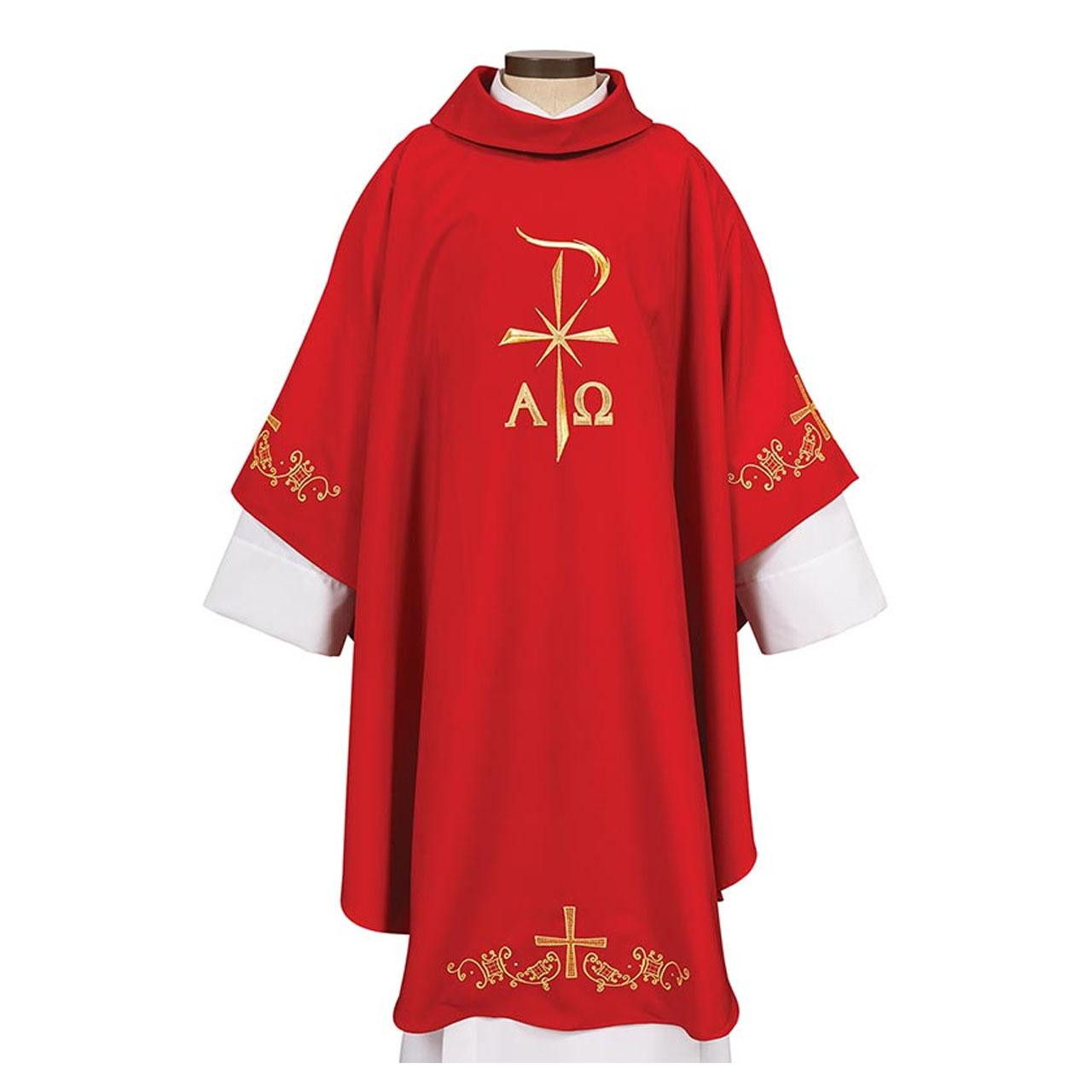 L5062 Castel Gandolfo Collection Chasuble Red