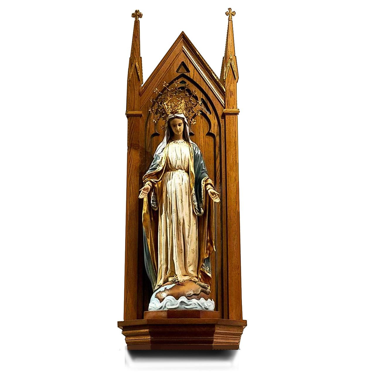 MJ4809 Wall Mount Statue Base