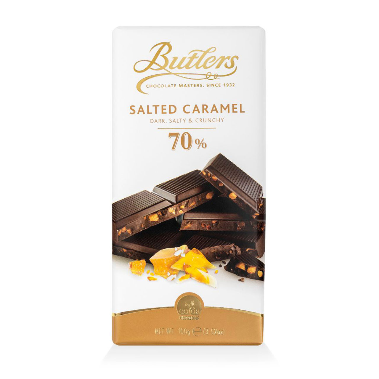 Butler's 70% Dark Chocolate & Salted Caramel Bar