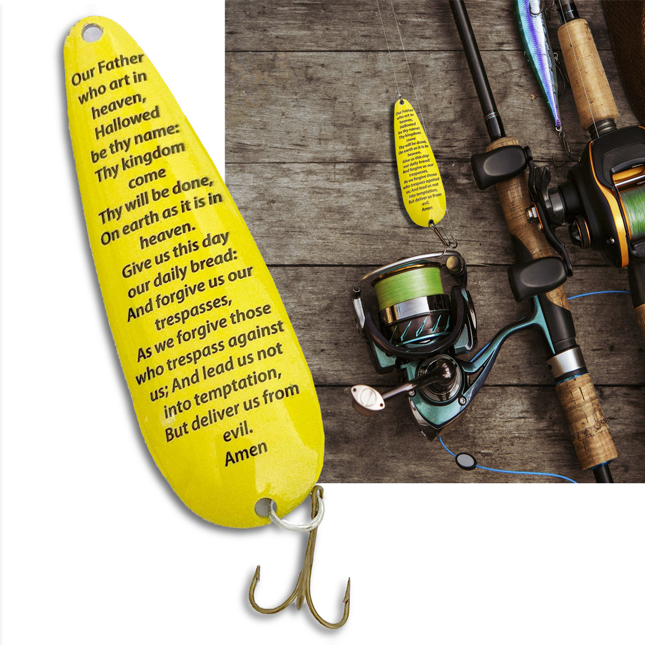 Fishing Flasher Personalized Fishing Gift for Parent Birthday 