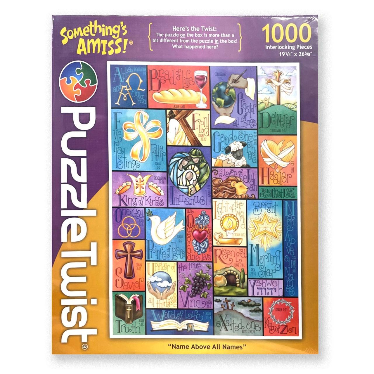 Name Above All Names Puzzle with a Twist