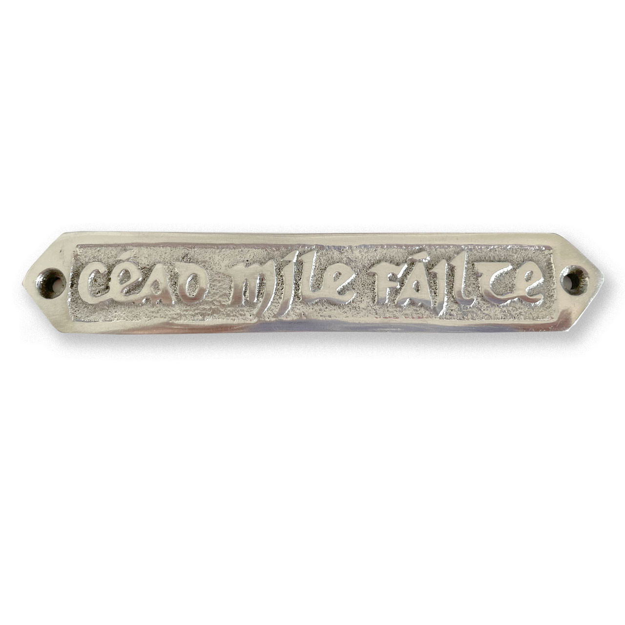 5-3/4" Cead Mile Failte Door Plaque