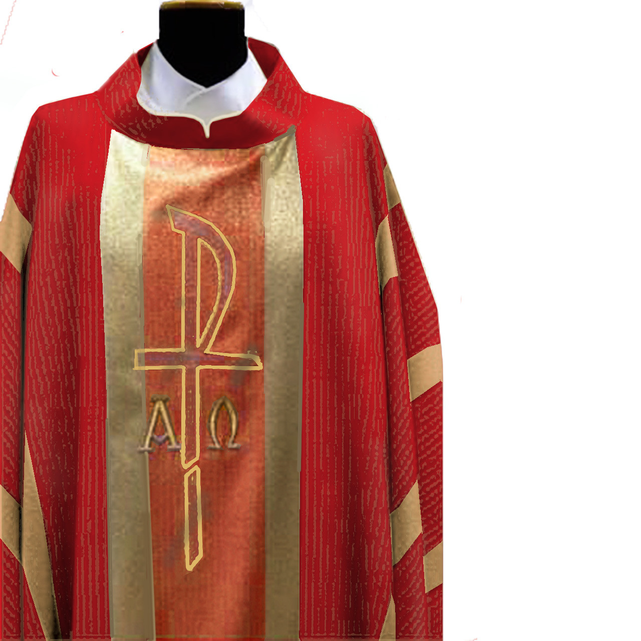672 Chasuble in Michelangelo Red