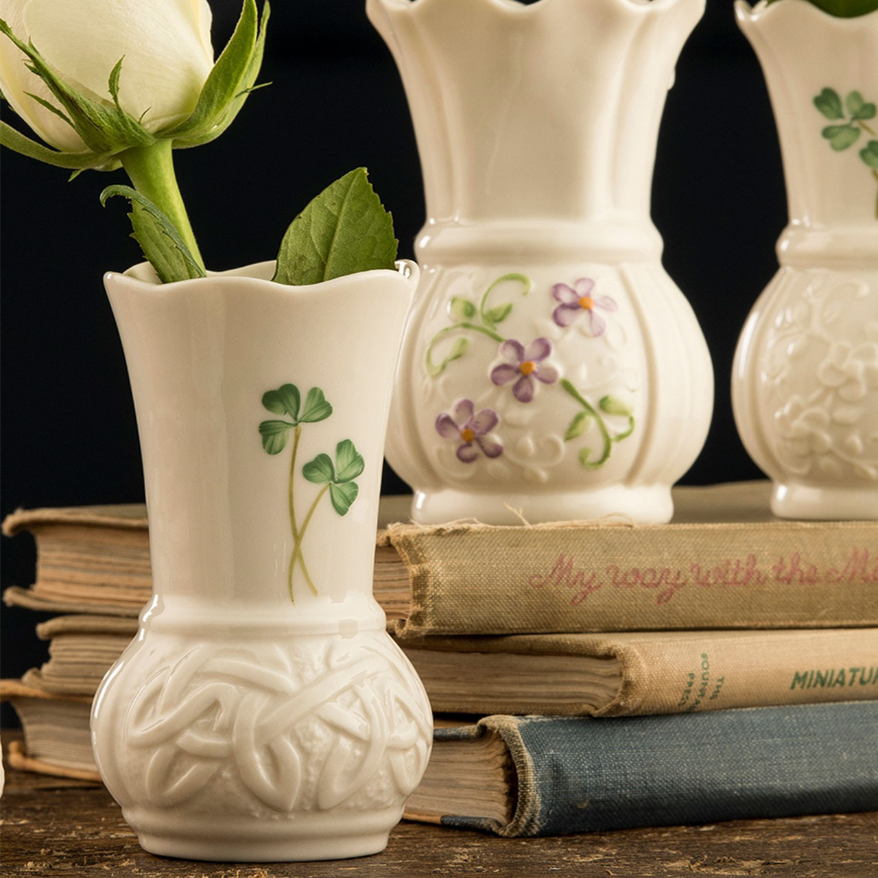 Belleek Mini Darrow Vase