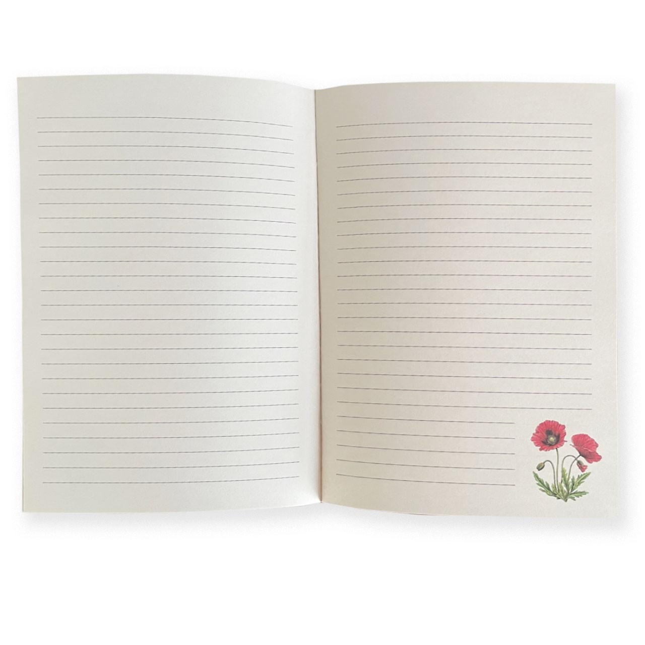 Inside the Floral Personal Journal