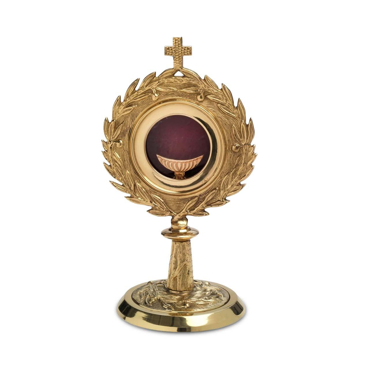 10-566 Chapel Monstrance in Brass
