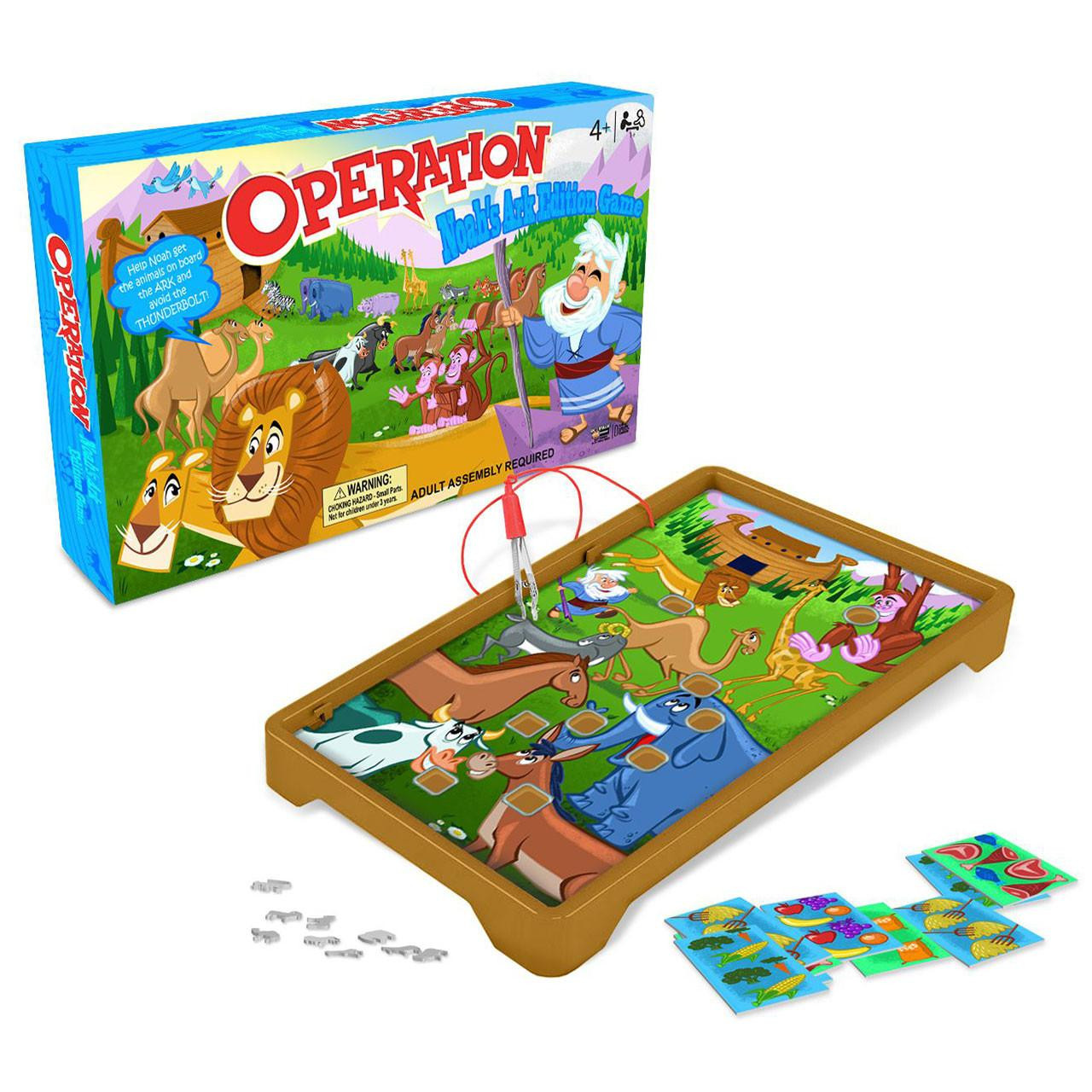 Operation Noah's Ark Game - requires 4 AAA batteries that are NOT included