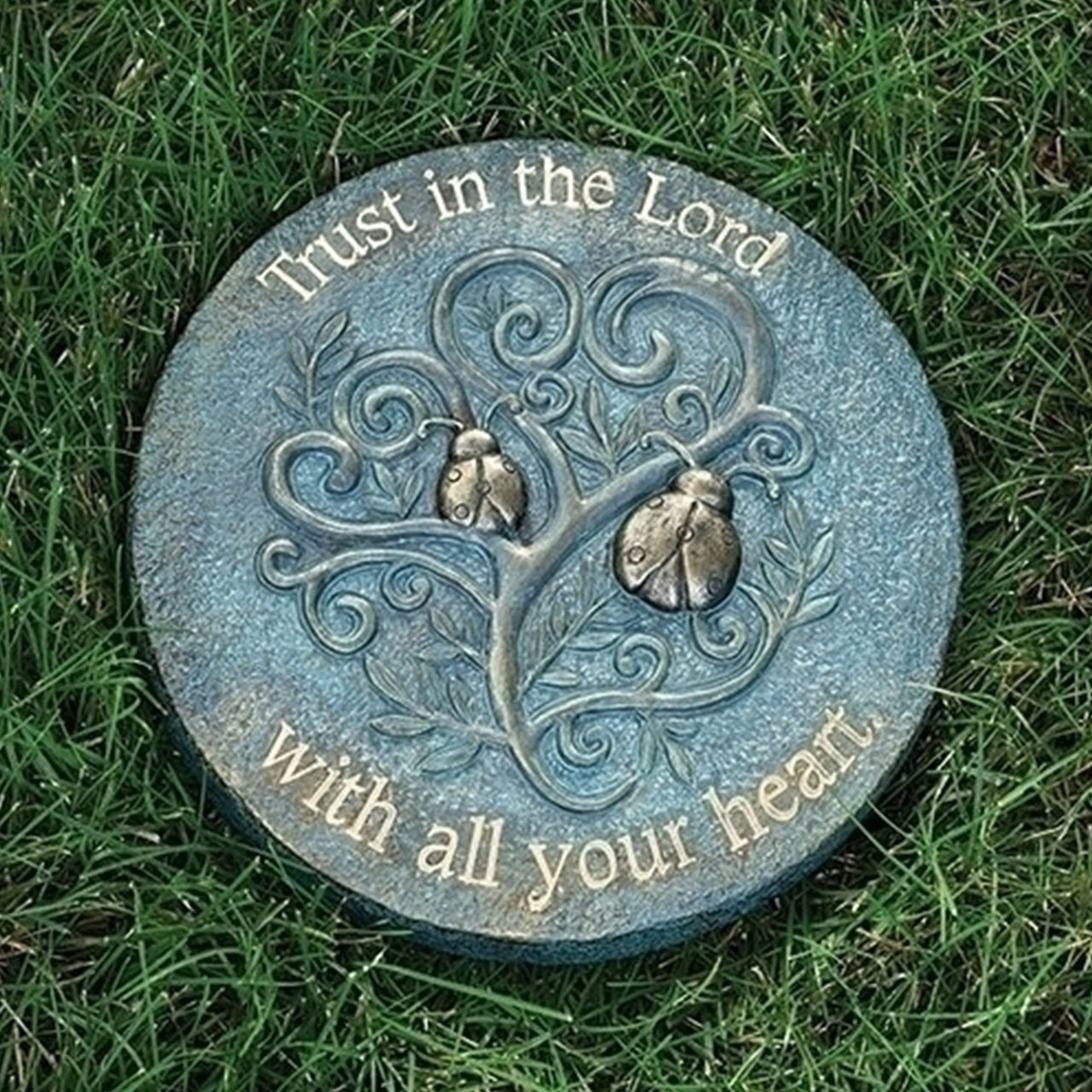 Trust in the Lord with All Your Heart Garden Steppingstone