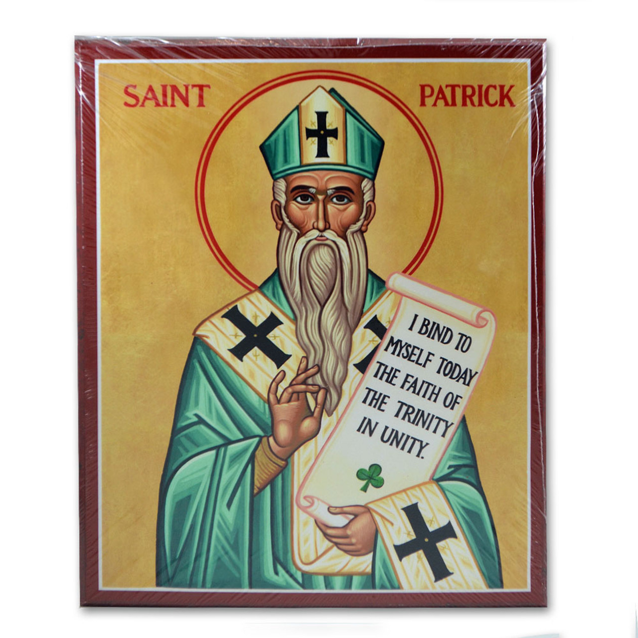 3x4 St. Patrick Icon