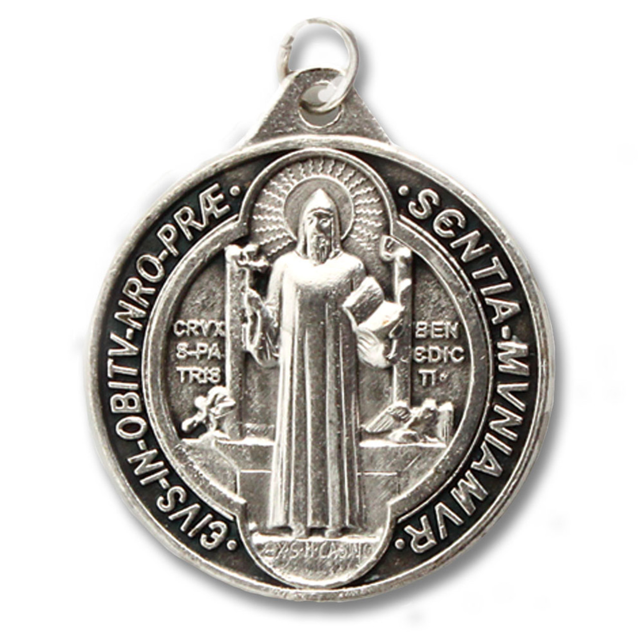 Large St. Benedict Ox Medal