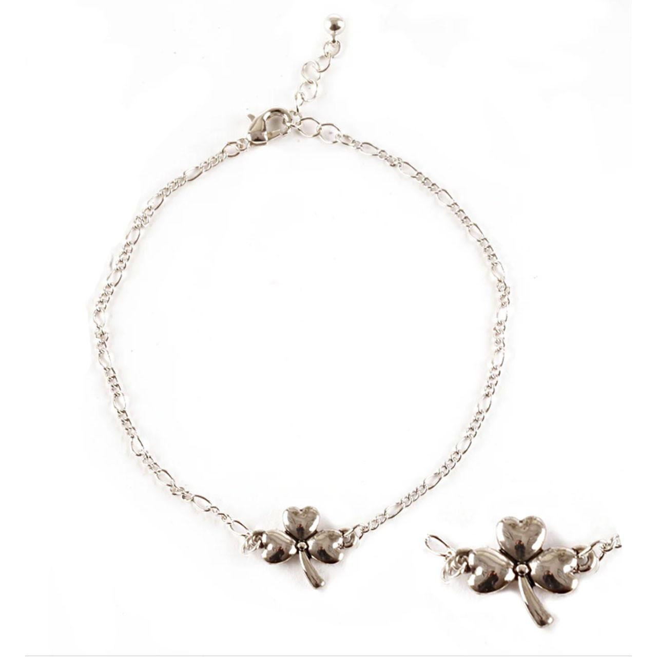 Shamrock Ankle Bracelet