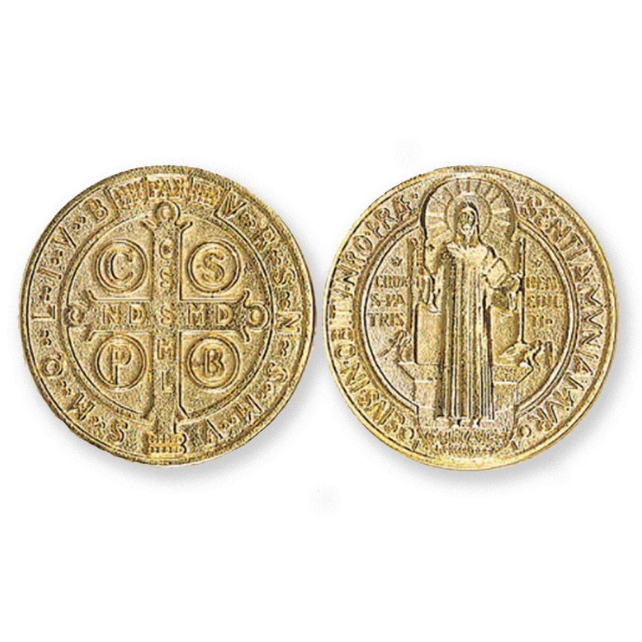Gold Saint Benedict Token