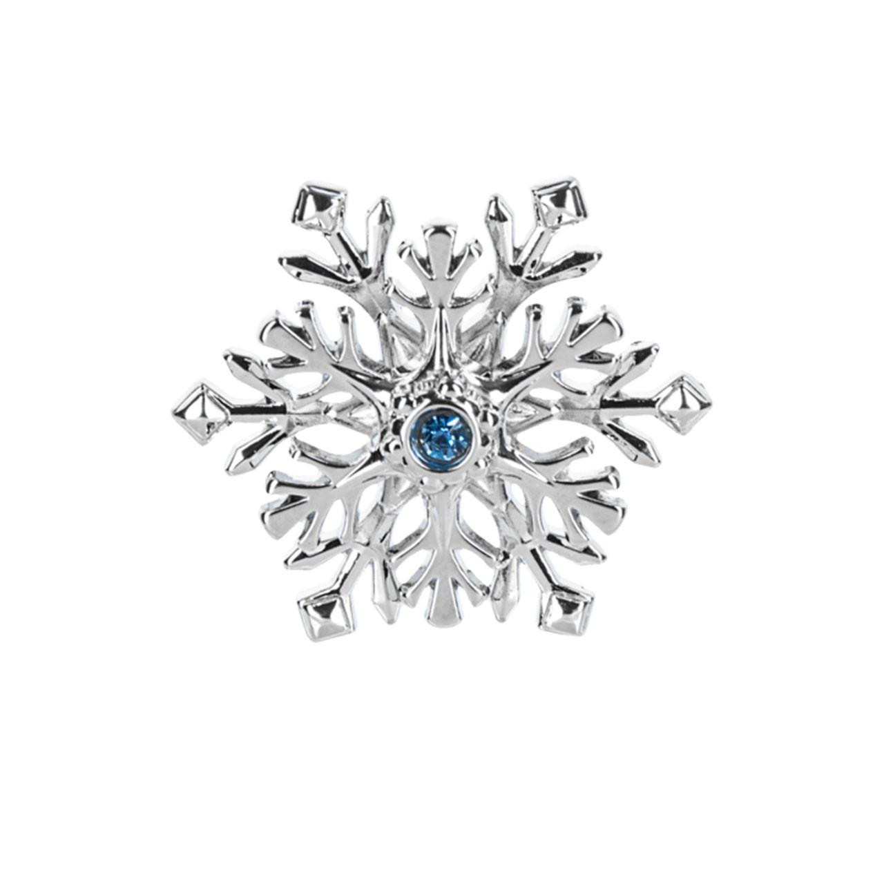 Spinning Snowflake Charm detail photo