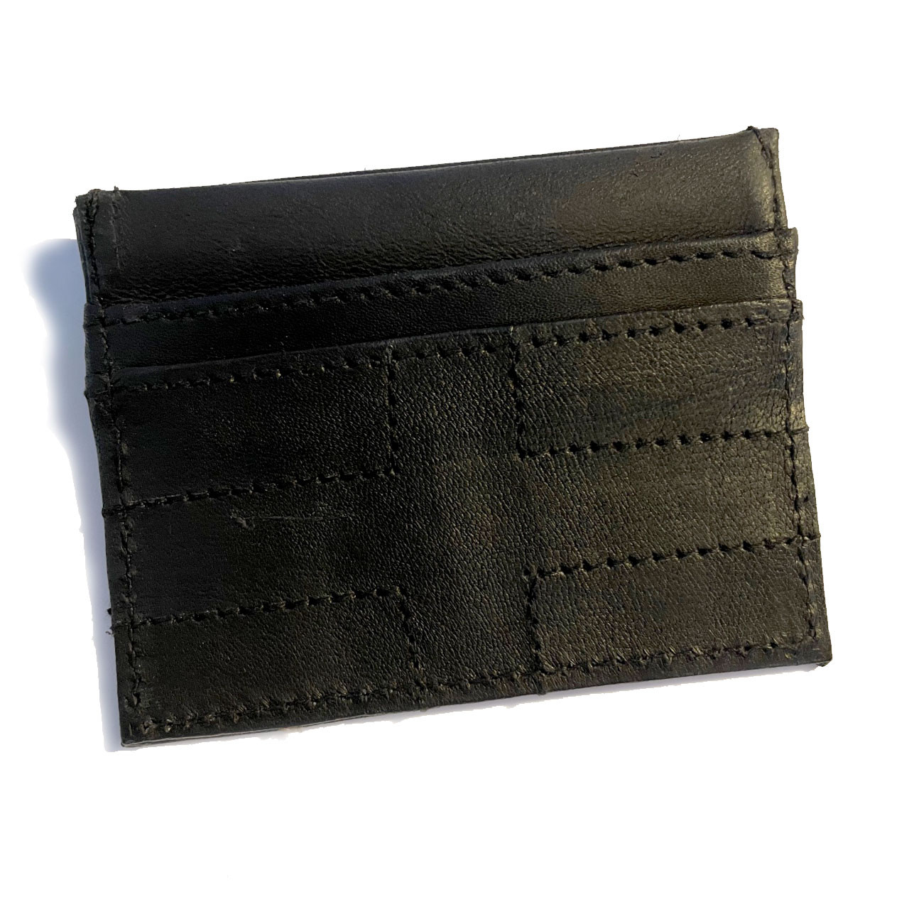 Reverse side of the 9510/BC Press-Top Rosary Case showing the stitching