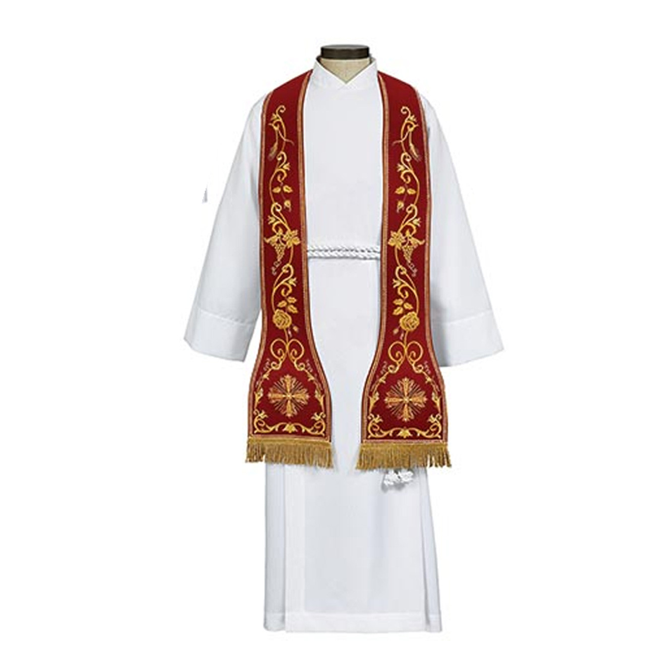 N7301 Byzantium Stole Red