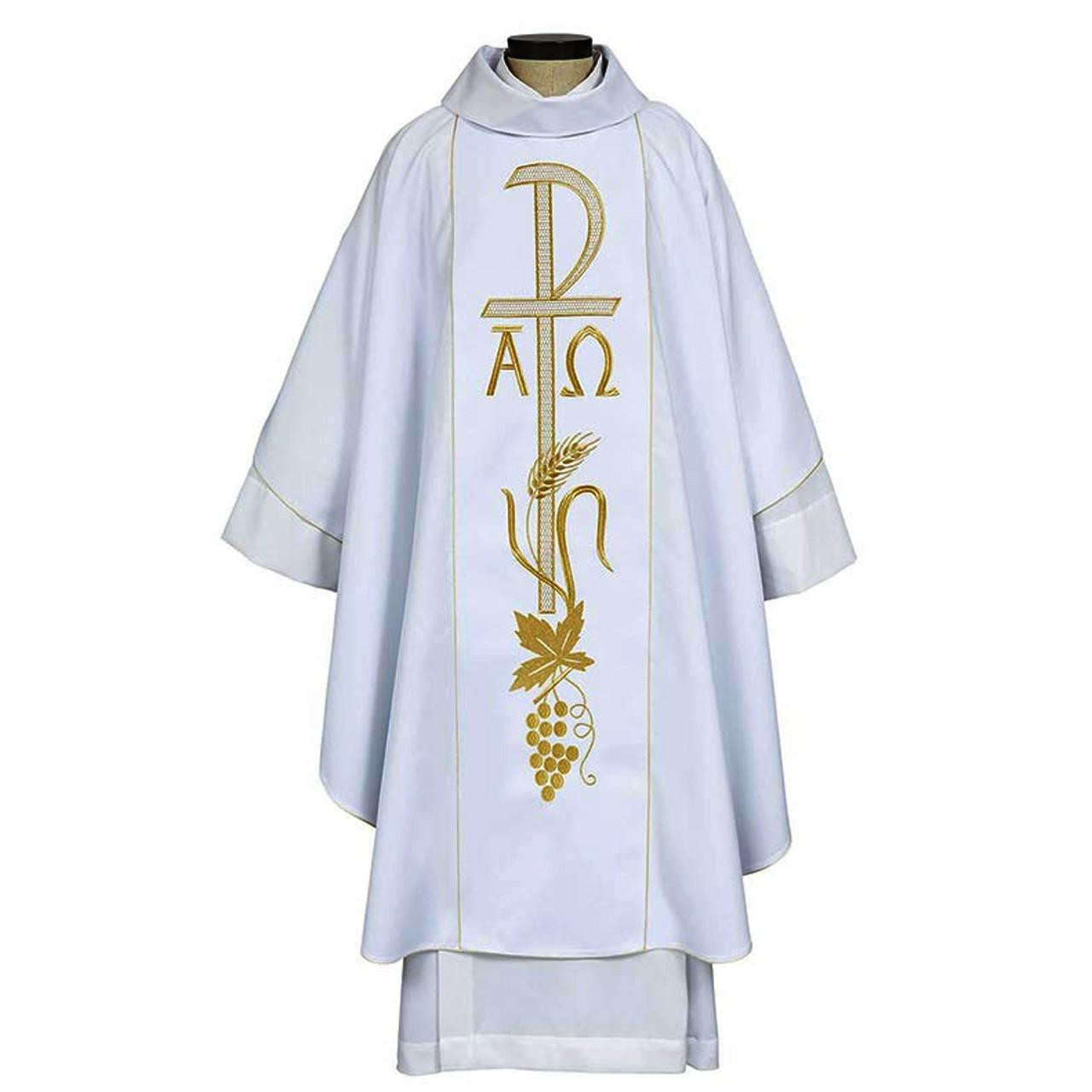 N7293 San Remo Chasuble Ivory