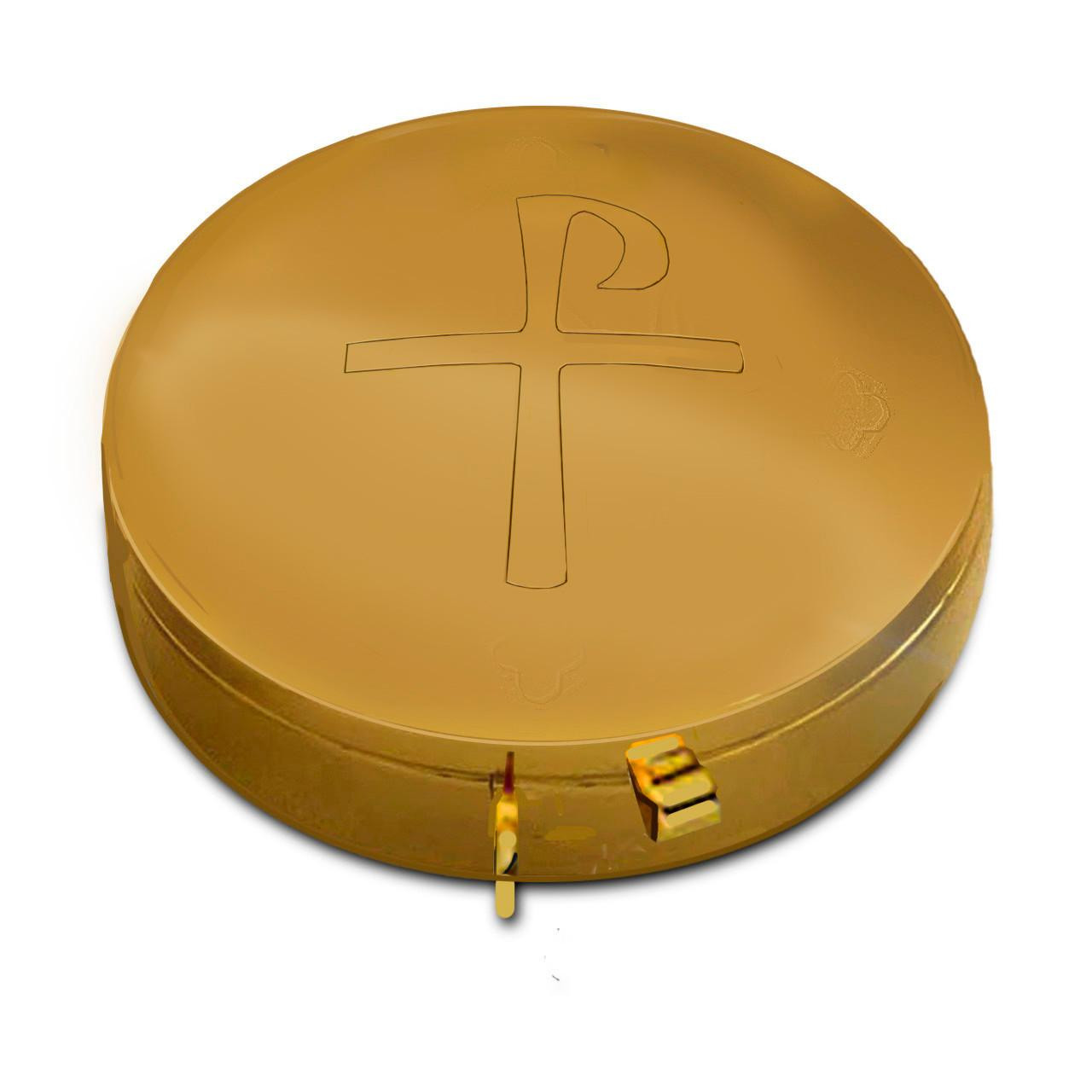 2215GX Pyx 14Kt Gold Plate 7 Host Capacity | St. Patrick's Guild